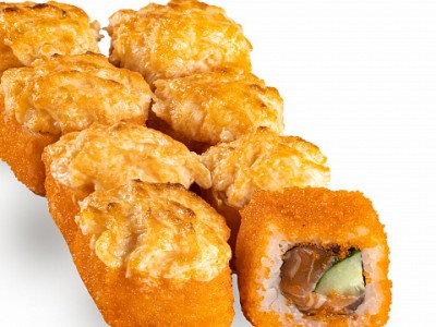 Запеченный ролл Калифорния