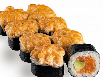 Запеченный ролл Сяке