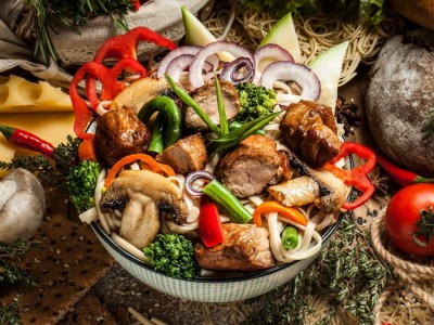 WOK cо свининой